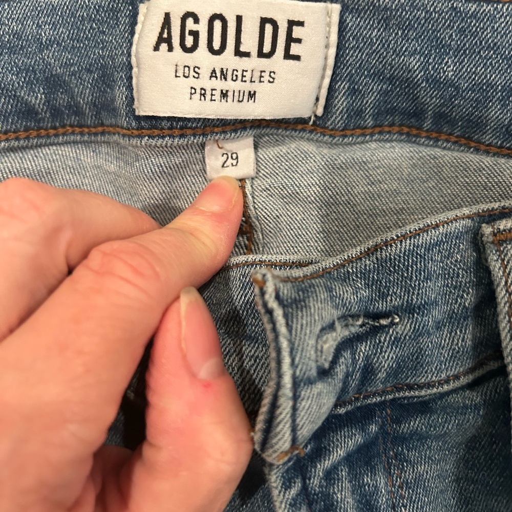 Agolde Sophie High Rise Skinny Jeans - Picture 4 of 14